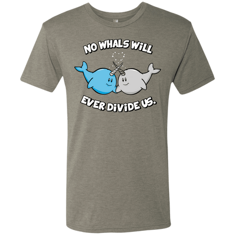 T-Shirts Venetian Grey / Small Whals Men's Triblend T-Shirt