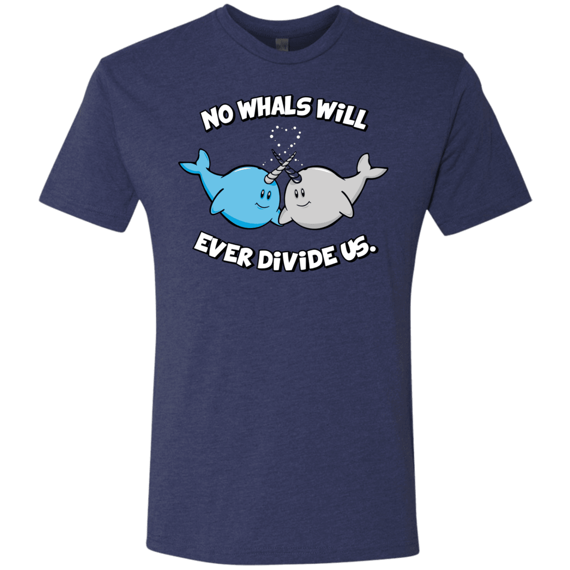 T-Shirts Vintage Navy / Small Whals Men's Triblend T-Shirt