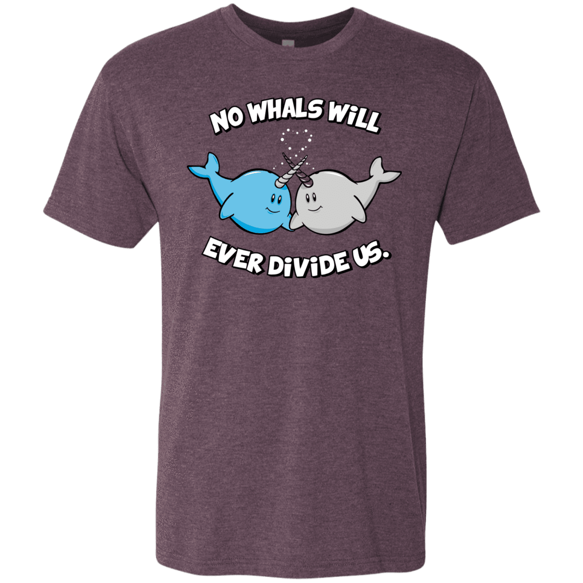 T-Shirts Vintage Purple / Small Whals Men's Triblend T-Shirt