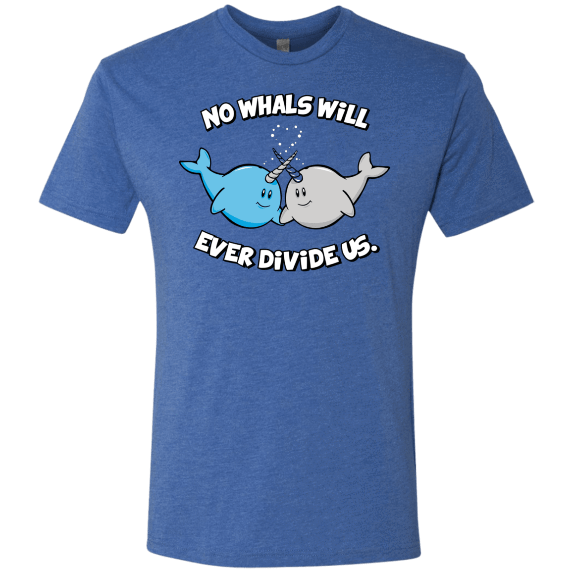 T-Shirts Vintage Royal / Small Whals Men's Triblend T-Shirt