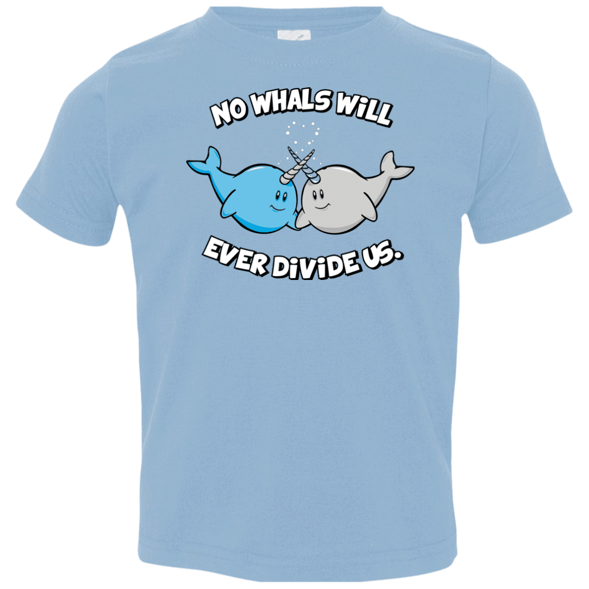 T-Shirts Light Blue / 2T Whals Toddler Premium T-Shirt