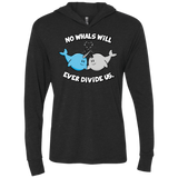 T-Shirts Vintage Black / X-Small Whals Triblend Long Sleeve Hoodie Tee