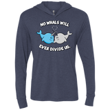 T-Shirts Vintage Navy / X-Small Whals Triblend Long Sleeve Hoodie Tee