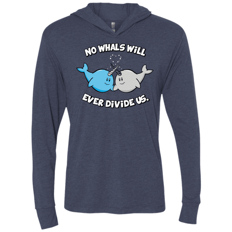 T-Shirts Vintage Navy / X-Small Whals Triblend Long Sleeve Hoodie Tee