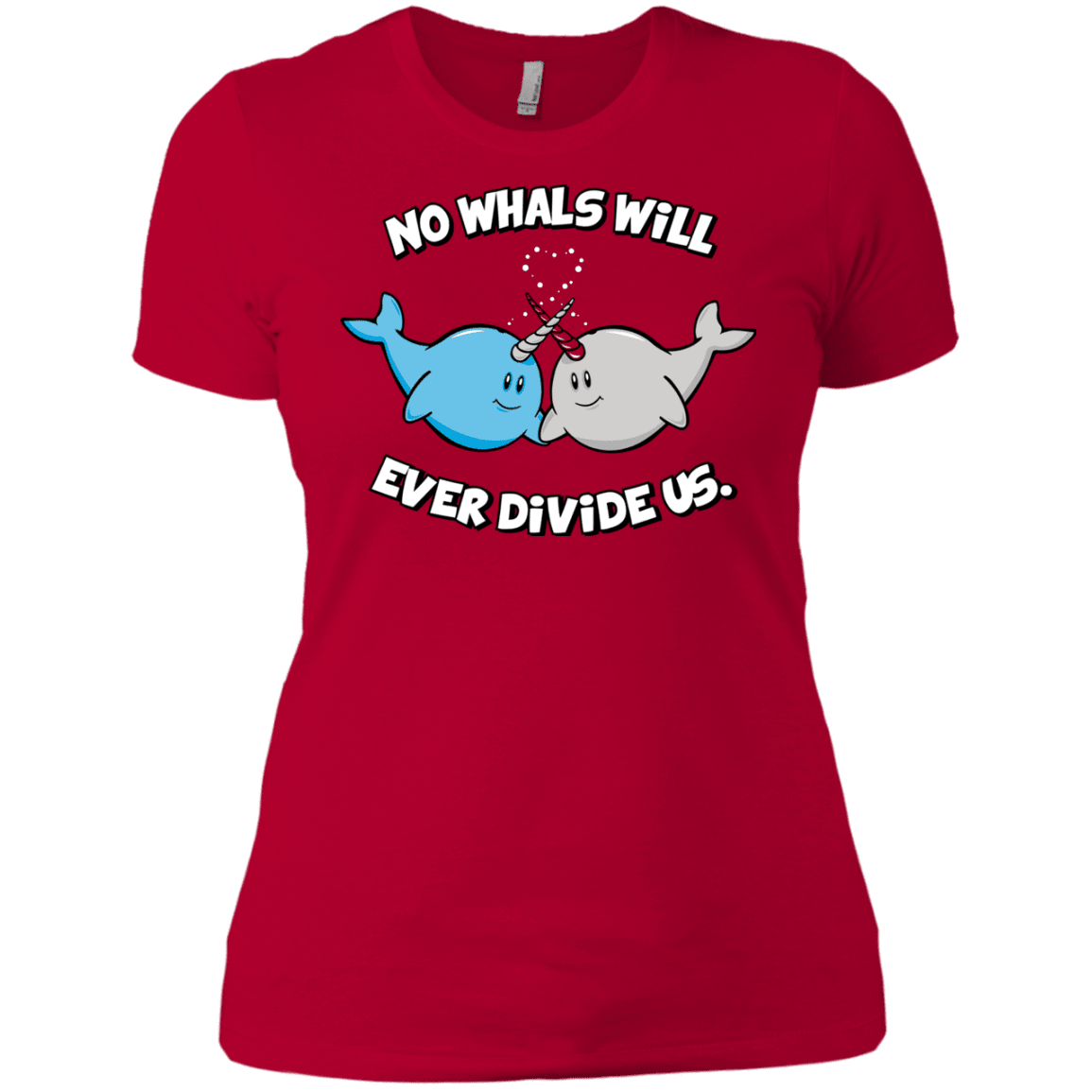 T-Shirts Red / X-Small Whals Women's Premium T-Shirt