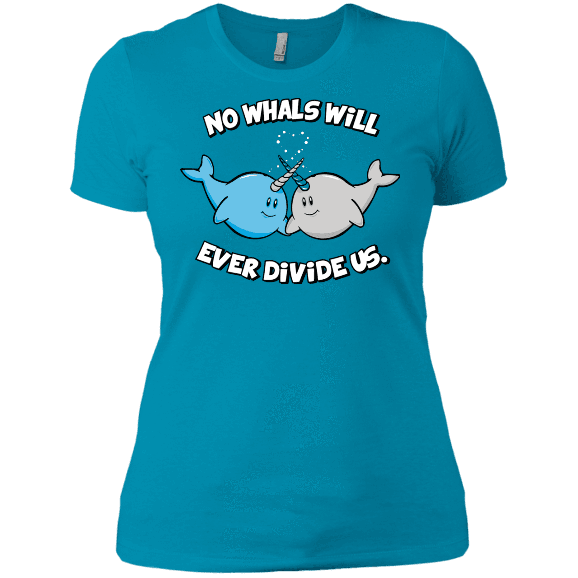 T-Shirts Turquoise / X-Small Whals Women's Premium T-Shirt