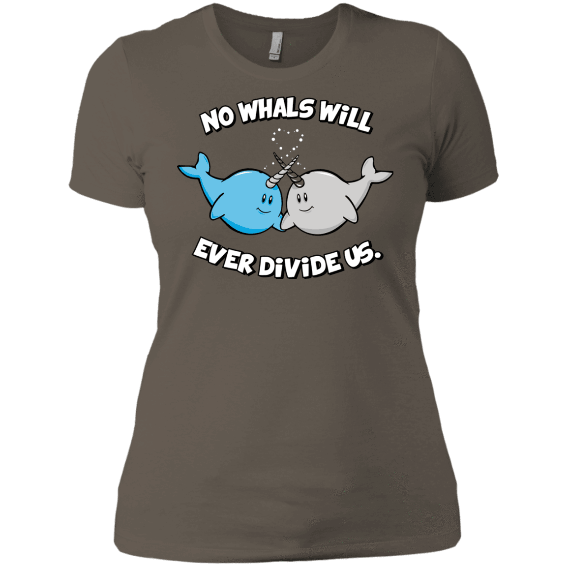 T-Shirts Warm Grey / X-Small Whals Women's Premium T-Shirt