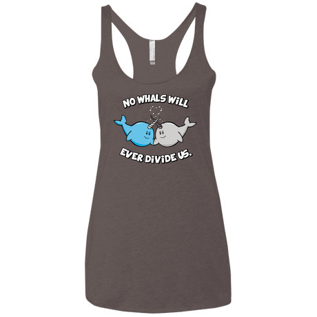 T-Shirts Macchiato / X-Small Whals Women's Triblend Racerback Tank