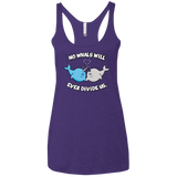 T-Shirts Purple / X-Small Whals Women's Triblend Racerback Tank