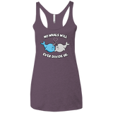 T-Shirts Vintage Purple / X-Small Whals Women's Triblend Racerback Tank