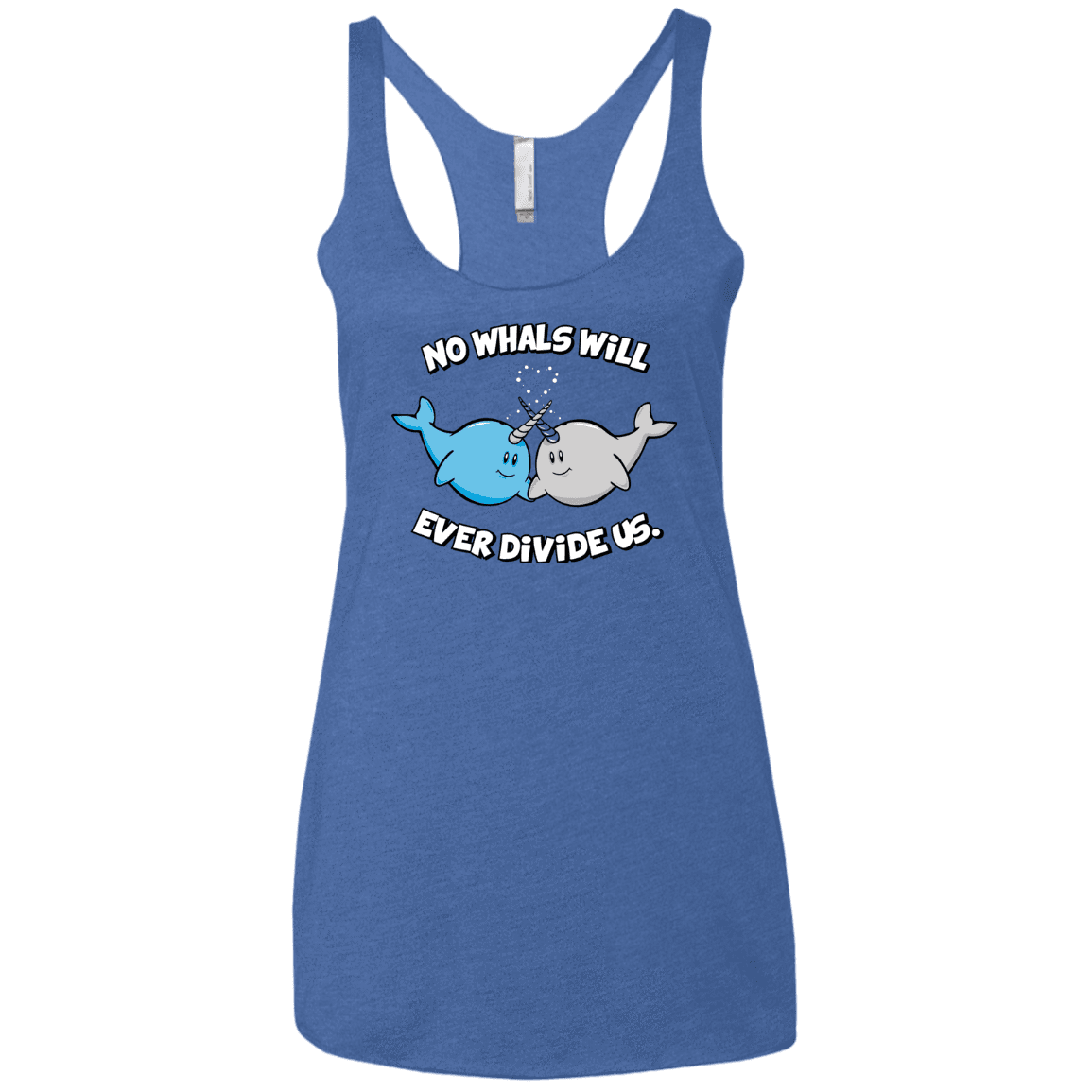 T-Shirts Vintage Royal / X-Small Whals Women's Triblend Racerback Tank