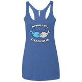 T-Shirts Vintage Royal / X-Small Whals Women's Triblend Racerback Tank