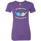 T-Shirts Purple Rush / Small Whals Women's Triblend T-Shirt