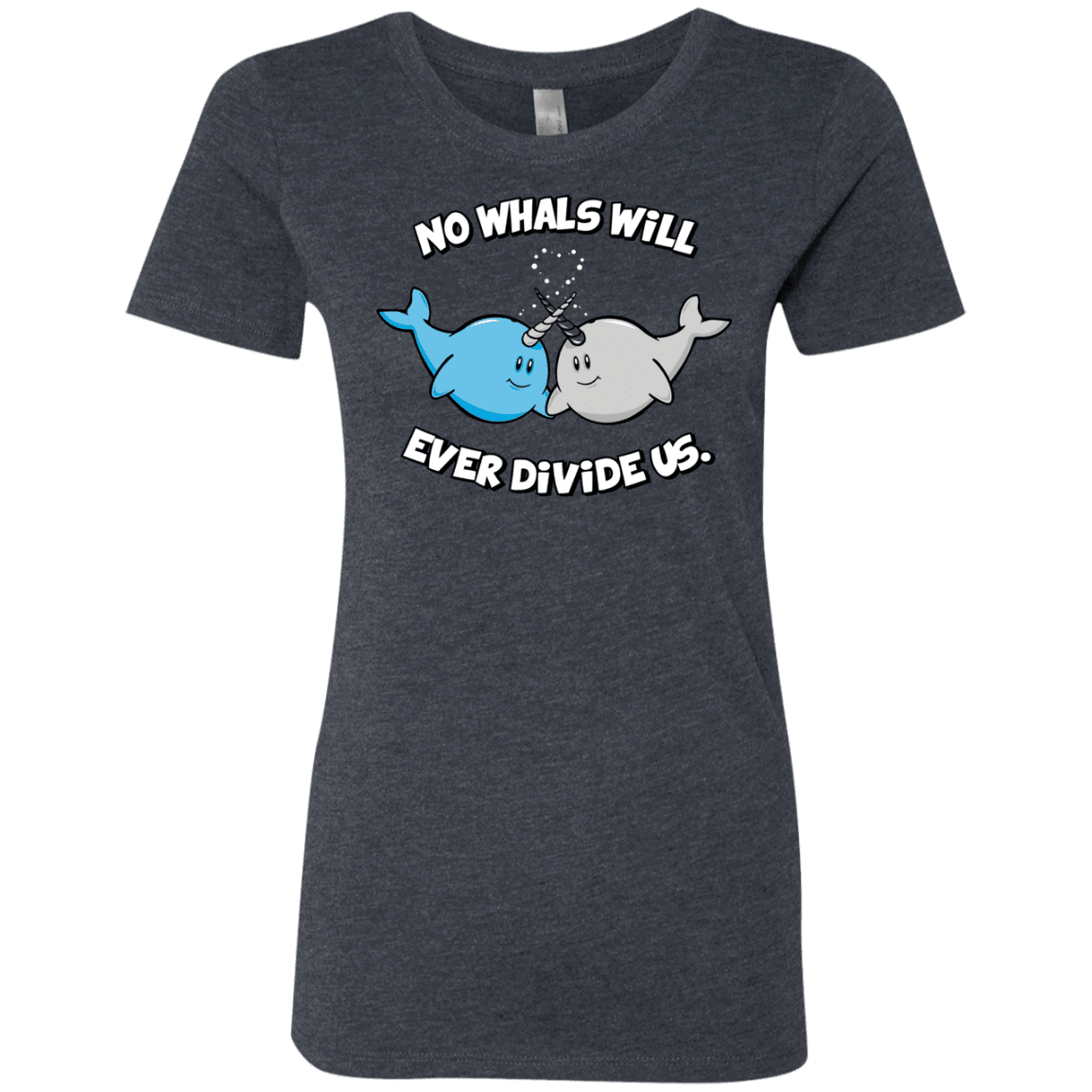 T-Shirts Vintage Navy / Small Whals Women's Triblend T-Shirt