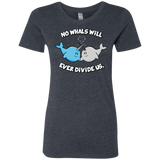 T-Shirts Vintage Navy / Small Whals Women's Triblend T-Shirt