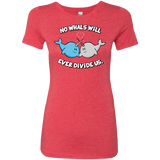 T-Shirts Vintage Red / Small Whals Women's Triblend T-Shirt