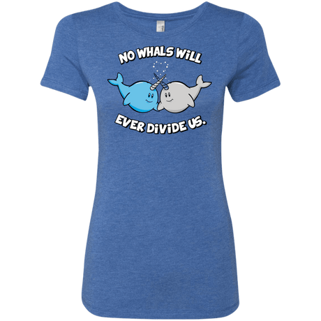 T-Shirts Vintage Royal / Small Whals Women's Triblend T-Shirt