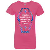 T-Shirts Hot Pink / YXS What a Horrible Night Girls Premium T-Shirt