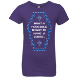 T-Shirts Purple Rush / YXS What a Horrible Night Girls Premium T-Shirt