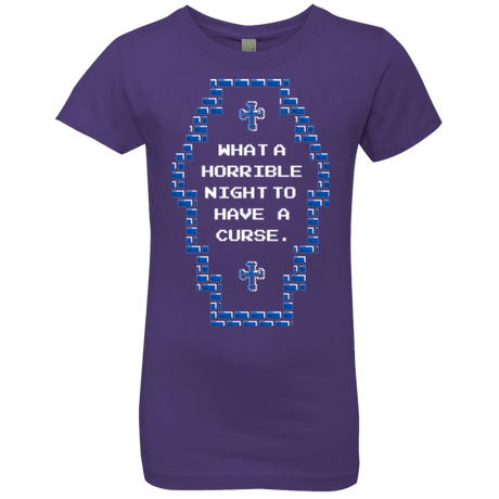 T-Shirts Purple Rush / YXS What a Horrible Night Girls Premium T-Shirt