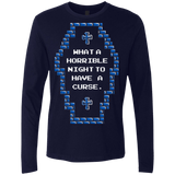 T-Shirts Midnight Navy / Small What a Horrible Night Men's Premium Long Sleeve
