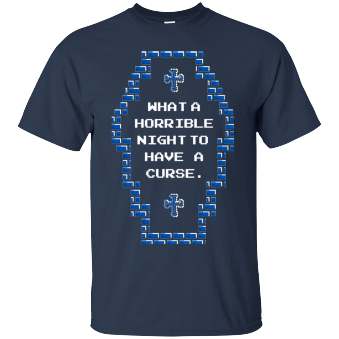 T-Shirts Navy / Small What a Horrible Night T-Shirt