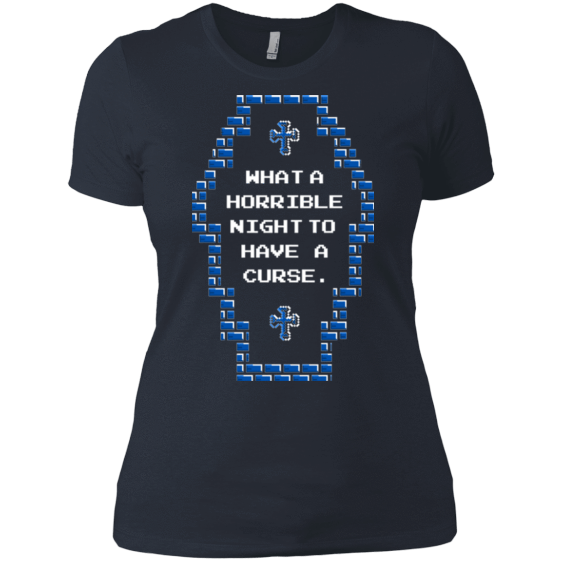 T-Shirts Indigo / X-Small What a Horrible Night Women's Premium T-Shirt