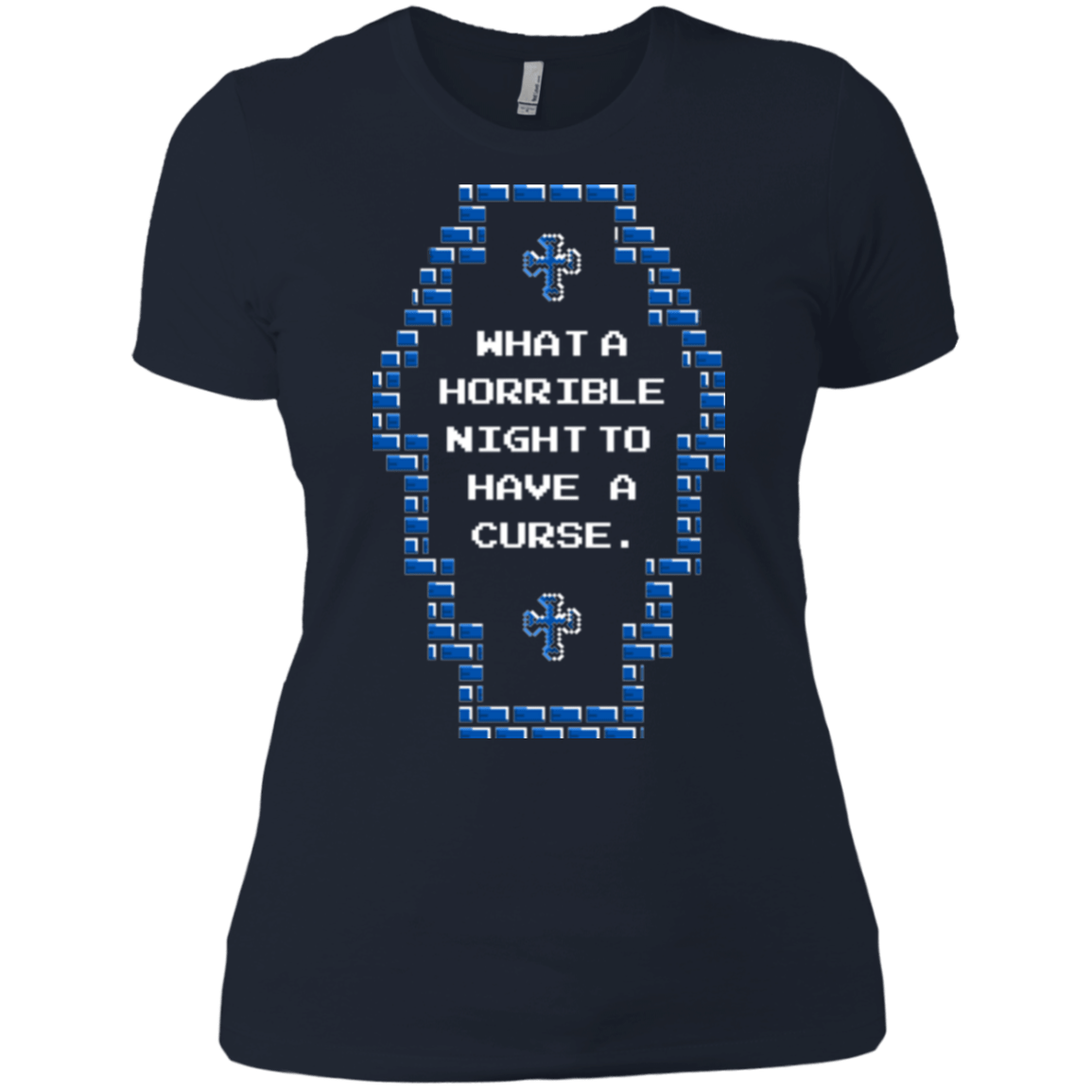 T-Shirts Midnight Navy / X-Small What a Horrible Night Women's Premium T-Shirt