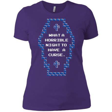 T-Shirts Purple / X-Small What a Horrible Night Women's Premium T-Shirt