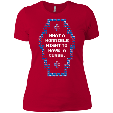 T-Shirts Red / X-Small What a Horrible Night Women's Premium T-Shirt