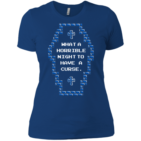 T-Shirts Royal / X-Small What a Horrible Night Women's Premium T-Shirt