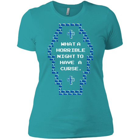 T-Shirts Tahiti Blue / X-Small What a Horrible Night Women's Premium T-Shirt