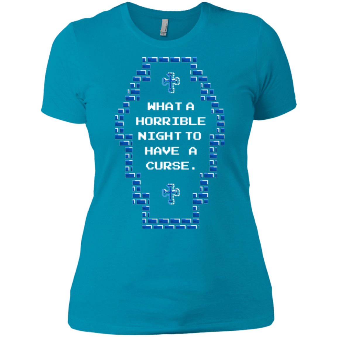 T-Shirts Turquoise / X-Small What a Horrible Night Women's Premium T-Shirt