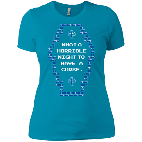 T-Shirts Turquoise / X-Small What a Horrible Night Women's Premium T-Shirt