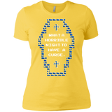 T-Shirts Vibrant Yellow / X-Small What a Horrible Night Women's Premium T-Shirt