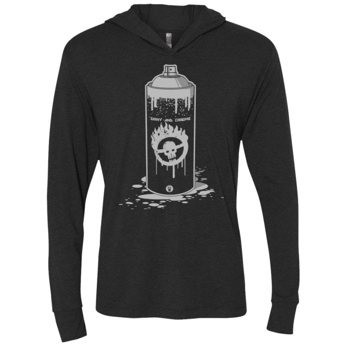 T-Shirts Vintage Black / X-Small What As Pray What A Lovely Spray Triblend Long Sleeve Hoodie Tee