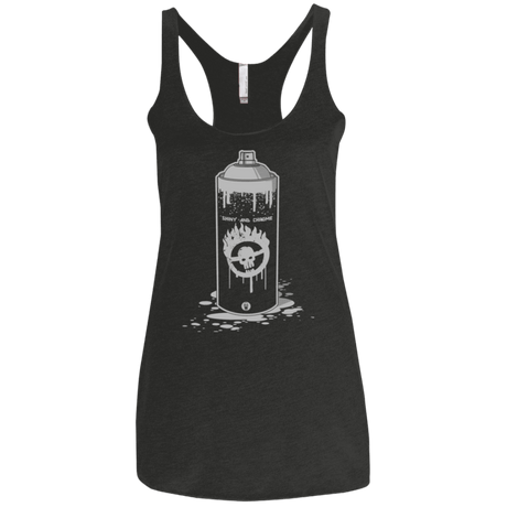 T-Shirts Vintage Black / X-Small What As Pray What A Lovely Spray Women's Triblend Racerback Tank