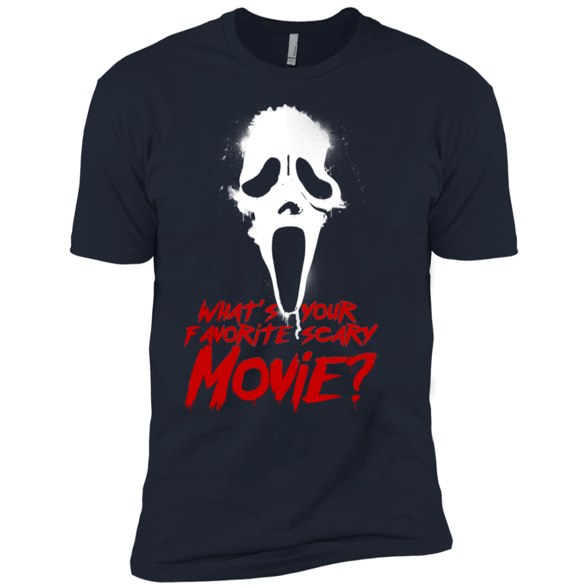 T-Shirts Midnight Navy / YXS What's Your Favorite Scary Movie Boys Premium T-Shirt