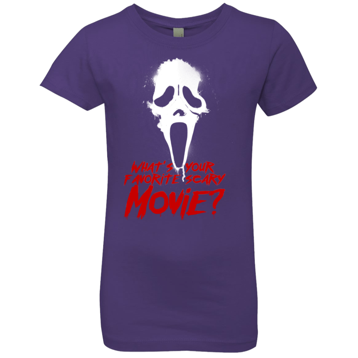 T-Shirts Purple Rush / YXS What's Your Favorite Scary Movie Girls Premium T-Shirt