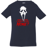 T-Shirts Navy / 6 Months What's Your Favorite Scary Movie Infant Premium T-Shirt