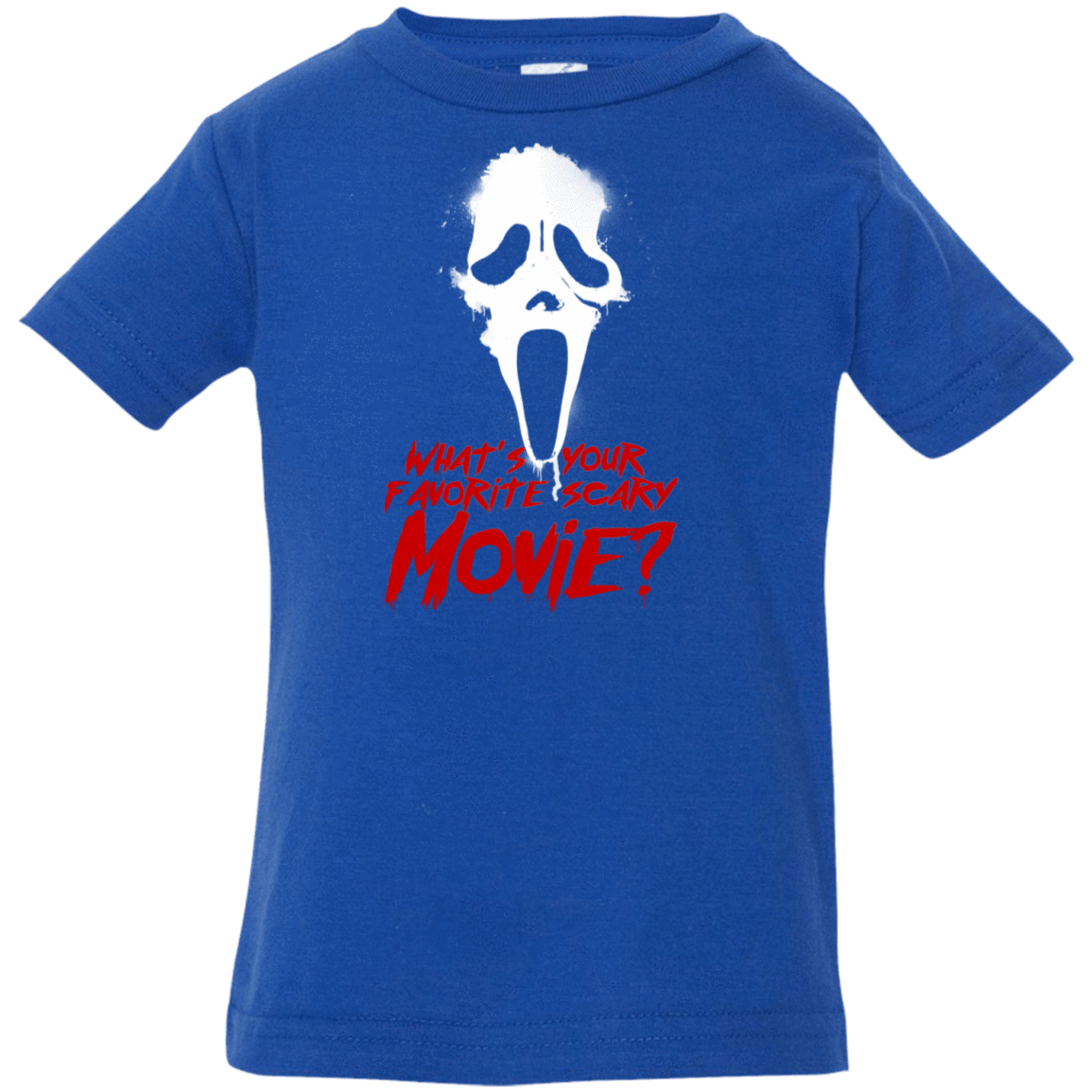 T-Shirts Royal / 6 Months What's Your Favorite Scary Movie Infant Premium T-Shirt