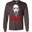 T-Shirts Dark Chocolate / S What's Your Favorite Scary Movie Men's Long Sleeve T-Shirt
