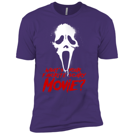 T-Shirts Purple Rush/ / X-Small What's Your Favorite Scary Movie Men's Premium T-Shirt