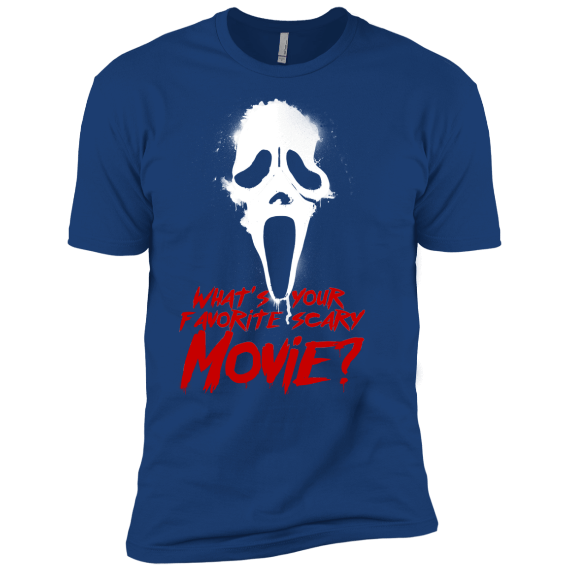 T-Shirts Royal / X-Small What's Your Favorite Scary Movie Men's Premium T-Shirt