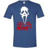 T-Shirts Heather Royal / X-Small What's Your Favorite Scary Movie Men's Semi-Fitted Softstyle
