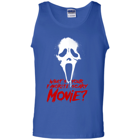 T-Shirts Royal / S What's Your Favorite Scary Movie Men's Tank Top