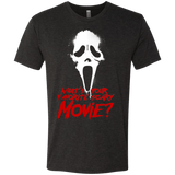 T-Shirts Vintage Black / S What's Your Favorite Scary Movie Men's Triblend T-Shirt