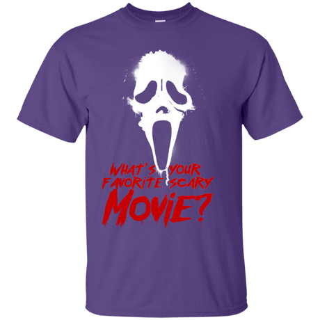 T-Shirts Purple / S What's Your Favorite Scary Movie T-Shirt