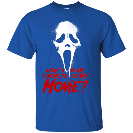 T-Shirts Royal / S What's Your Favorite Scary Movie T-Shirt