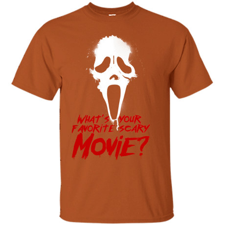 T-Shirts Texas Orange / S What's Your Favorite Scary Movie T-Shirt